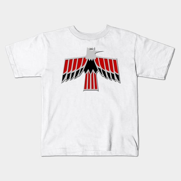 1st gen Firebird Logo on back Kids T-Shirt by Permages LLC